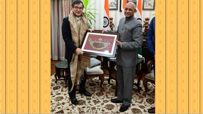 “KIWAMI Japanese”, one of Tmaishiki learning materials, was highly evaluated by the Jharkhand governor in India.